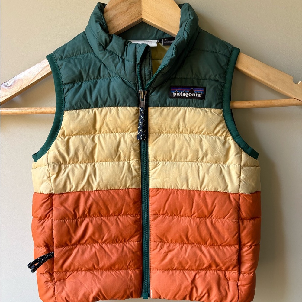 Patagonia Kids' Multicolor Down Sweater Vest